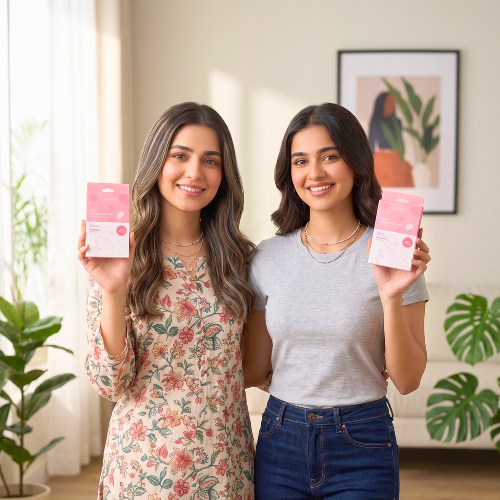 VAYL Clear Pimple Patch Bundle of 2 packaging. Two pink boxes, 36 patches each, clear pimple patch Pakistan.