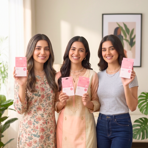 VAYL Clear Pimple Patch Bundle of 4 packaging. Four boxes, 144 patches, best value hydrocolloid patch Pakistan.